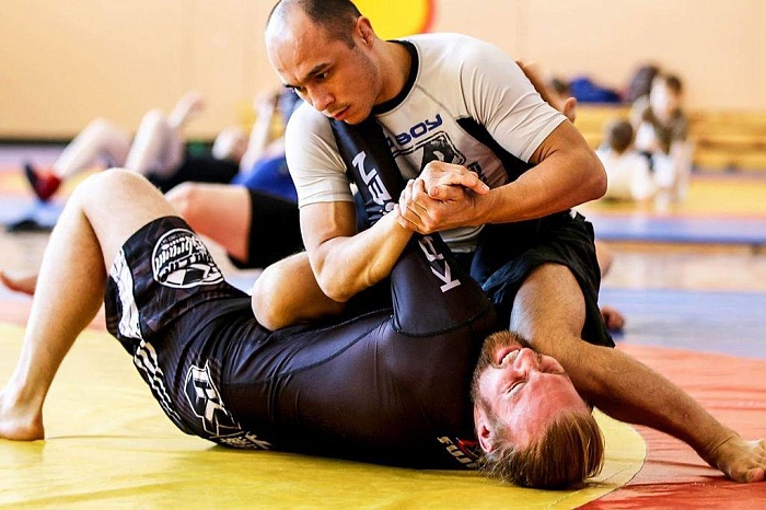 В Балтыме проявили себя в грэпплинге