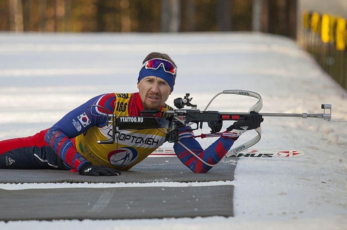 Тимофей ЛАПШИН (сборная Южной Кореи по биатлону). Фото Антона САКЕРИНА