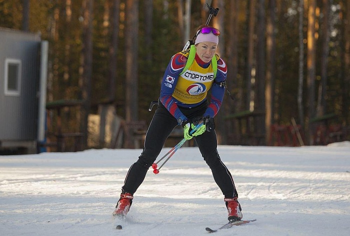 Анна ФРОЛИНА (сборная Южной Кореи по биатлону). Фото Антона САКЕРИНА