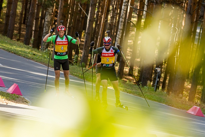 Чемпионат России по летнему биатлону в Тюмени. Мужская эстафета