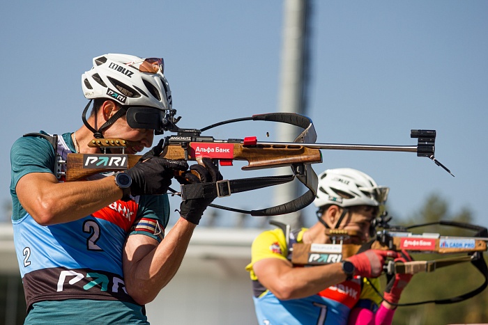 Чемпионат России по летнему биатлону в Тюмени. Мужская эстафета