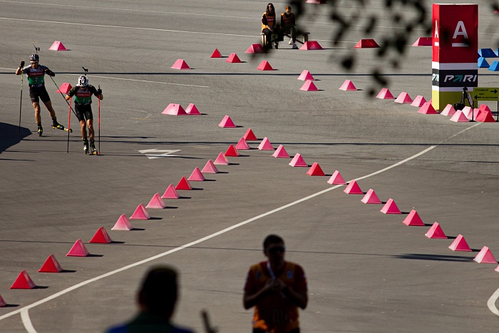Чемпионат России по летнему биатлону в Тюмени. Мужская эстафета