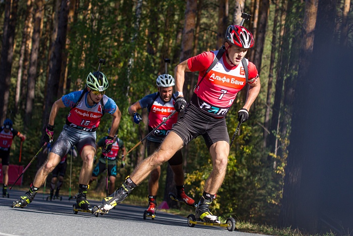 Чемпионат России по летнему биатлону в Тюмени. Мужская эстафета