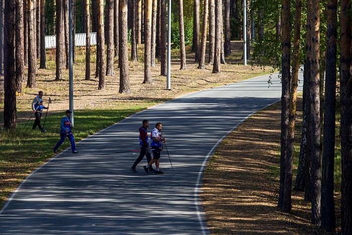 Чемпионат России по летнему биатлону в Тюмени. Мужская эстафета