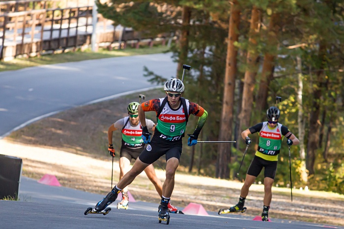 Чемпионат России по летнему биатлону в Тюмени. Мужская эстафета