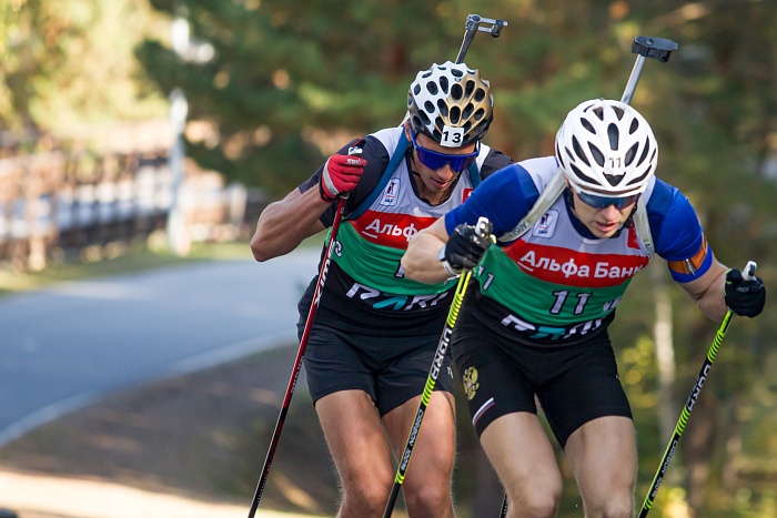 Чемпионат России по летнему биатлону в Тюмени. Мужская эстафета