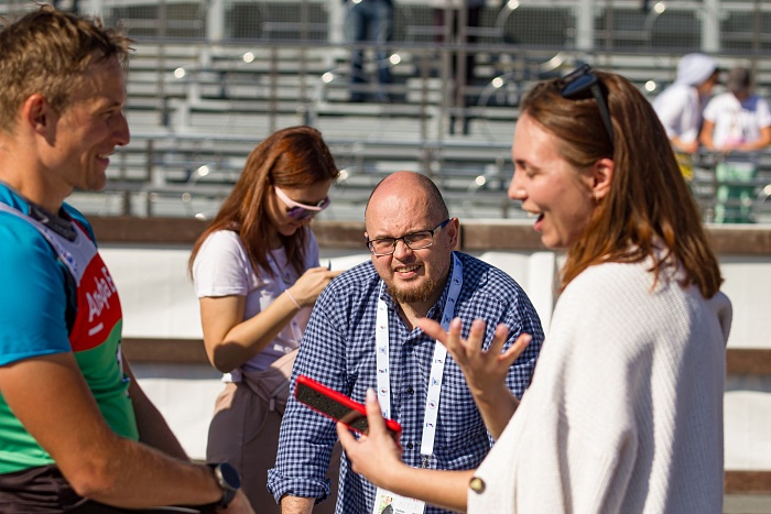 Чемпионат России по летнему биатлону в Тюмени. Мужская эстафета