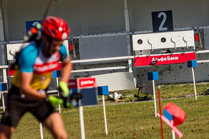 Чемпионат России по летнему биатлону в Тюмени. Мужская эстафета