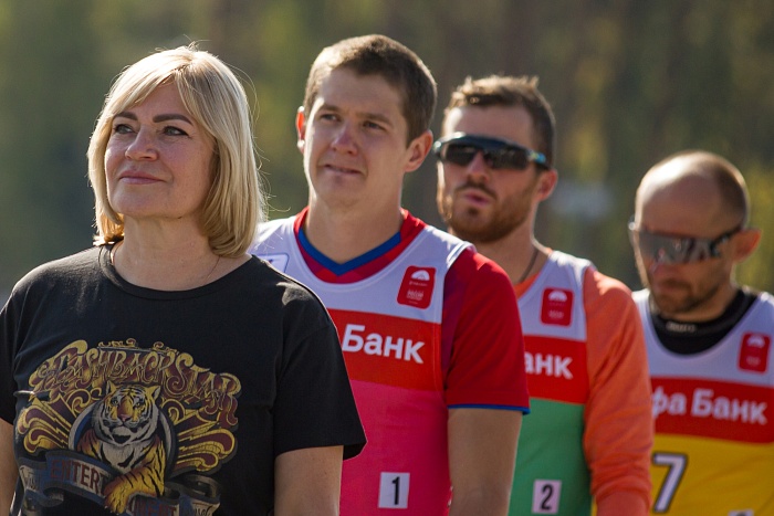 Чемпионат России по летнему биатлону в Тюмени. Мужская эстафета