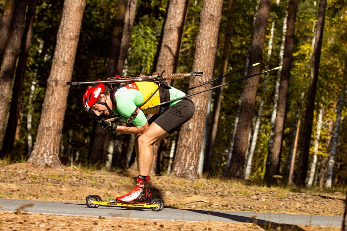 Чемпионат России по летнему биатлону в Тюмени. Мужская эстафета