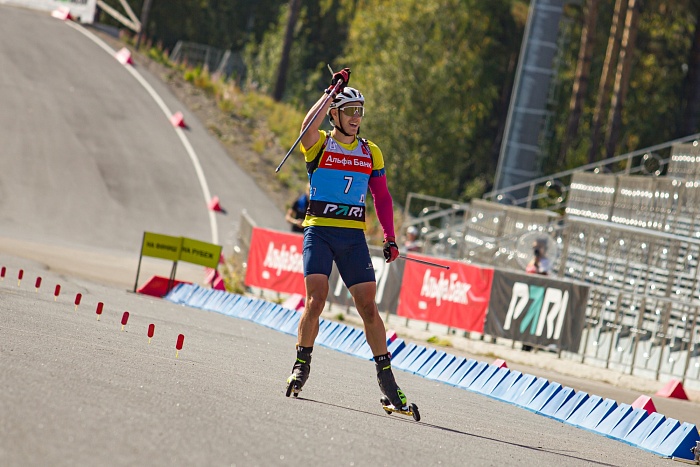 Чемпионат России по летнему биатлону в Тюмени. Мужская эстафета