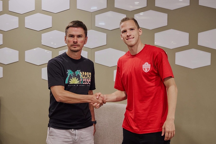 Воспитанник футбольного клуба «Тюмень» Вячеслав Бардыбахин: «В «Енисее» буду доказывать, что я игрок основного состава»