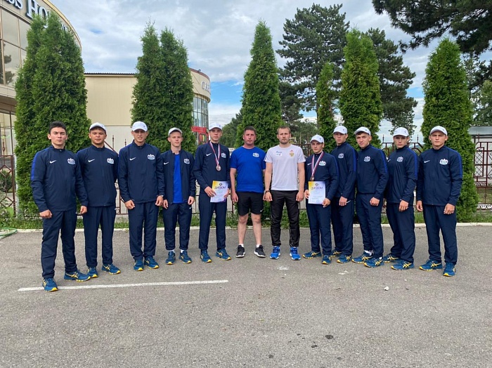 Допризывники стали бронзовыми в Ессентуках