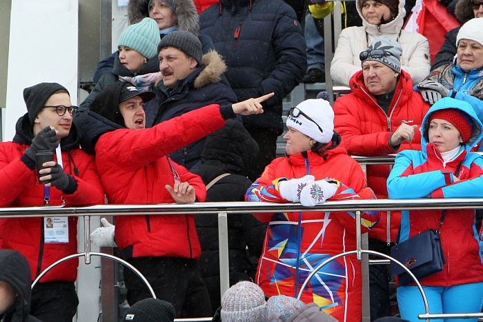 Чемпионат России по биатлону в Тюмени. Женская эстафета