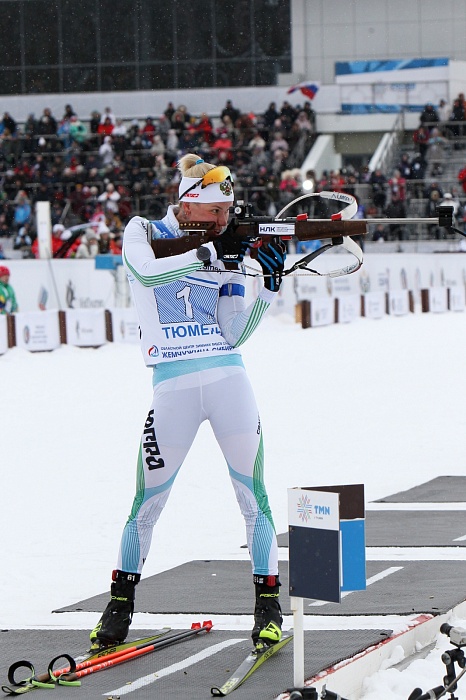 Чемпионат России по биатлону в Тюмени. Женская эстафета