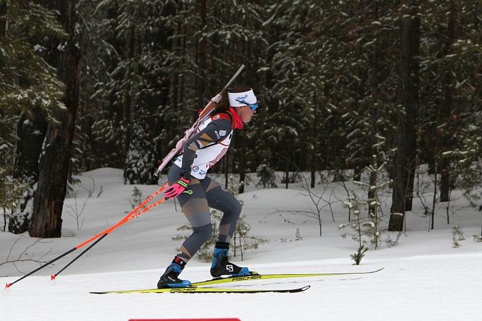 Чемпионат России по биатлону в Тюмени. Женская эстафета