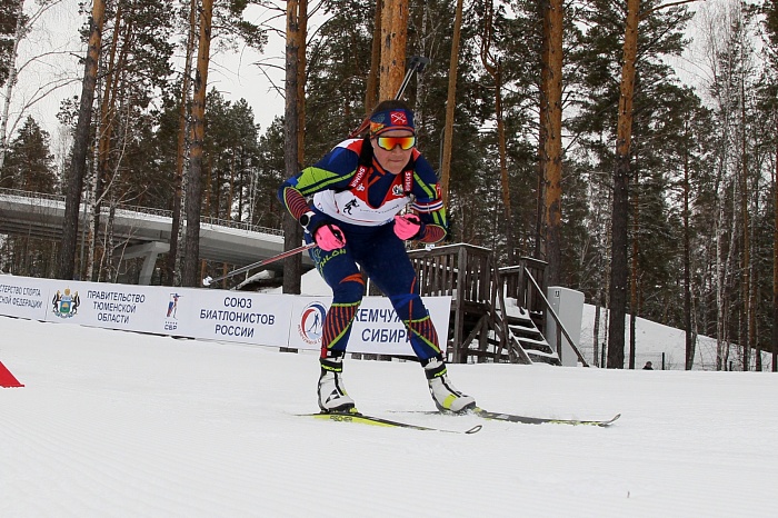 Чемпионат России по биатлону в Тюмени. Женская эстафета
