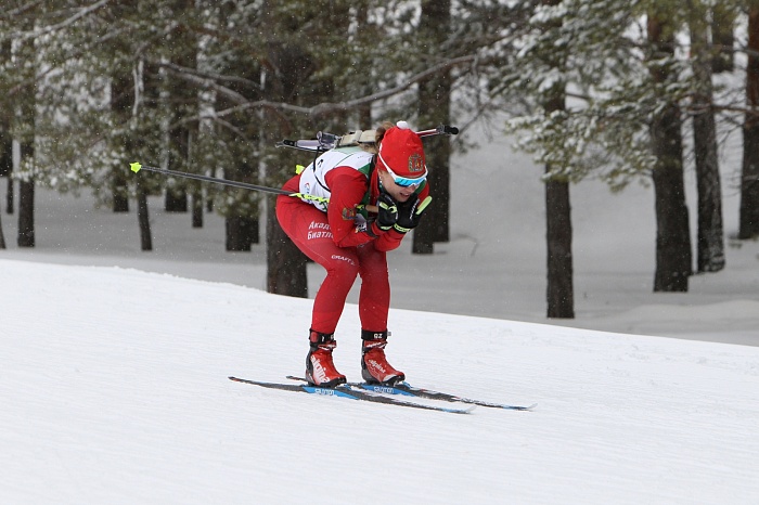 Чемпионат России по биатлону в Тюмени. Женская эстафета