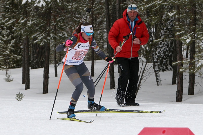 Чемпионат России по биатлону в Тюмени. Женская эстафета