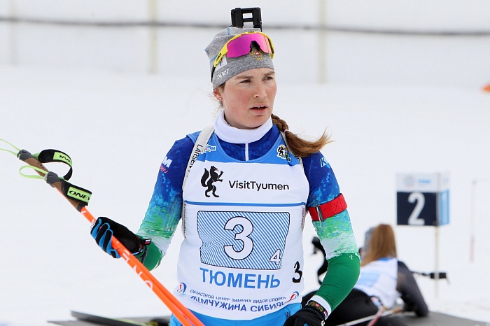 Чемпионат России по биатлону в Тюмени. Женская эстафета
