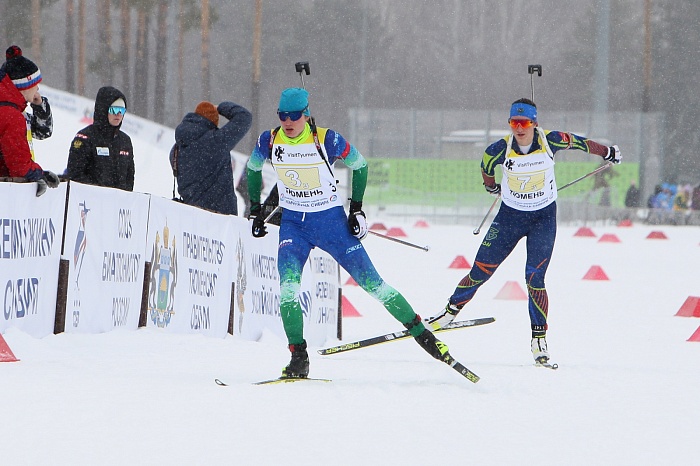Чемпионат России по биатлону в Тюмени. Женская эстафета
