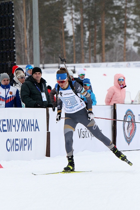 Чемпионат России по биатлону в Тюмени. Женская эстафета