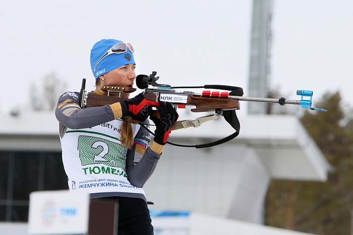 Чемпионат России по биатлону в Тюмени. Женская эстафета