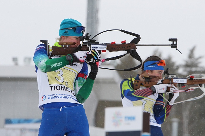 Чемпионат России по биатлону в Тюмени. Женская эстафета