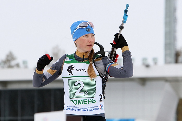 Чемпионат России по биатлону в Тюмени. Женская эстафета