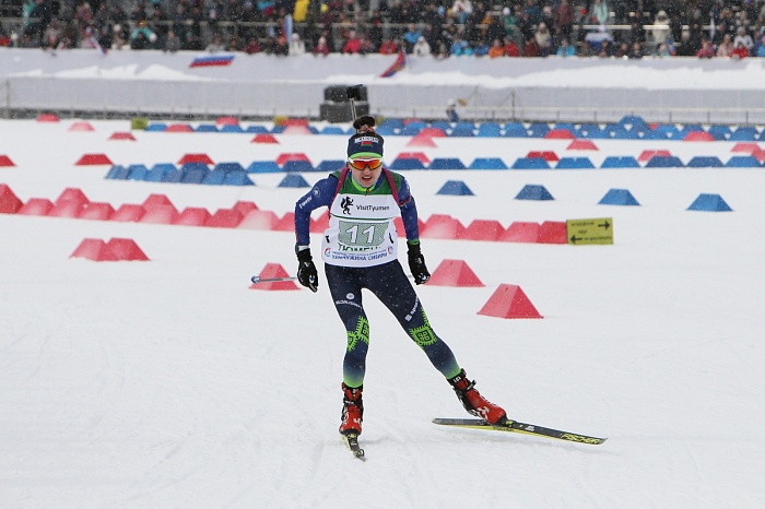 Чемпионат России по биатлону в Тюмени. Женская эстафета