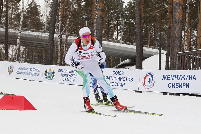 Чемпионат России по биатлону в Тюмени. Женская эстафета