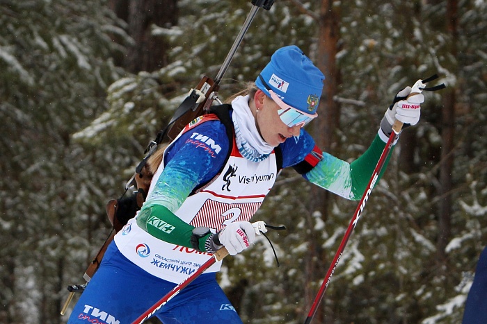 Чемпионат России по биатлону в Тюмени. Женская эстафета