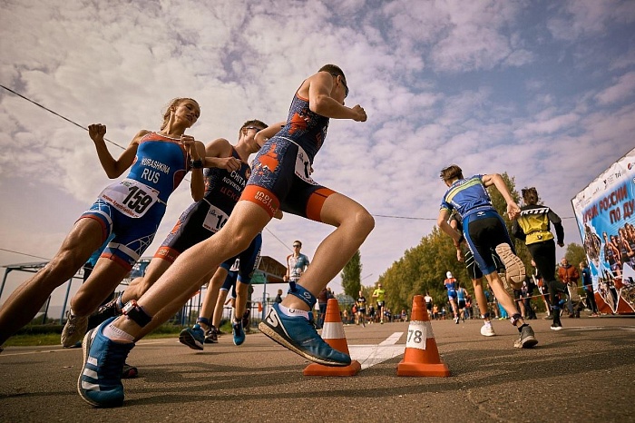 Выиграли две медали в дуатлоне
