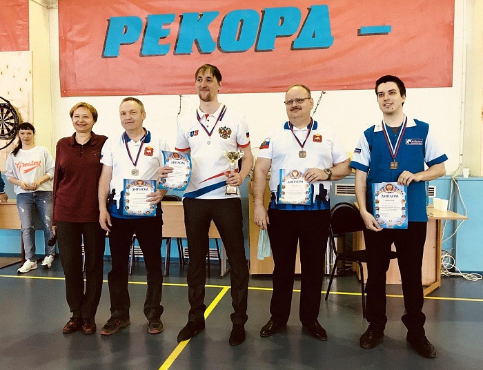 Разыграли Кубок федерации по дартсу