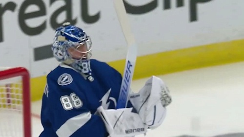 Уроженец Тюмени Андрей Василевский признан первой звездой дня в НХЛ