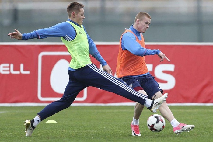 Павел Шакуро готовится к игре в Ереване