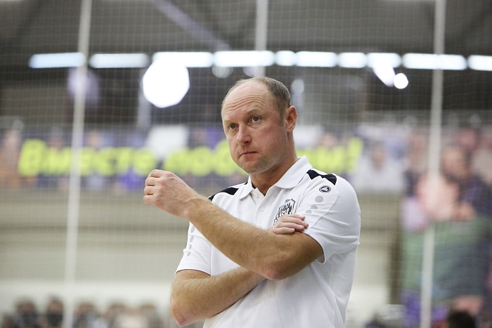 Главный тренер мини-футбольного клуба «Тюмень» Денис Абышев: «Николай Балашов здорово сыграл на последнем рубеже норильской команды»