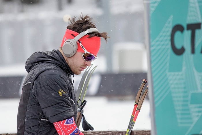 Третий этап PARI-Кубка России по биатлону в Тюмени. Гонка преследования. Мужчины