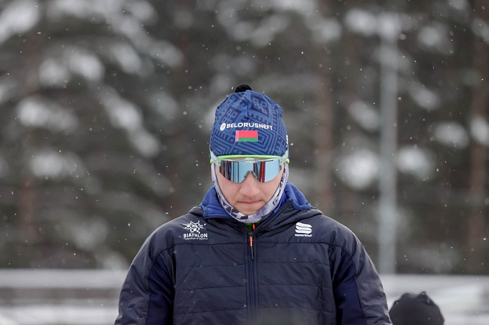 Третий этап PARI-Кубка России по биатлону в Тюмени. Гонка преследования. Мужчины