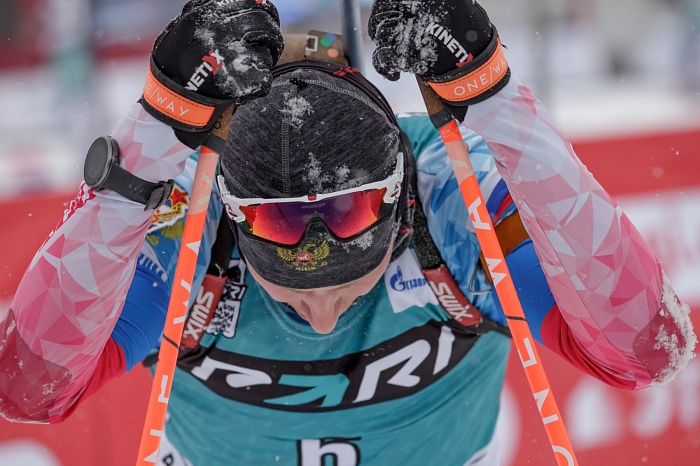 Третий этап PARI-Кубка России по биатлону в Тюмени. Гонка преследования. Мужчины