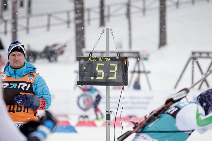 Третий этап PARI-Кубка России по биатлону в Тюмени. Гонка преследования. Мужчины