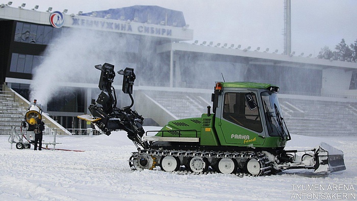 Контрольная тренировка женской сборной России по биатлону в Тюмени. Спринт. 11 ноября 2016 года