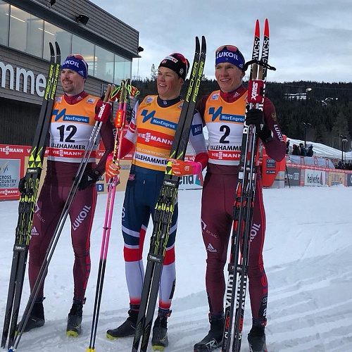 На Кубке мира Устюгов взял серебро в спринте, а Большунов – бронзу!