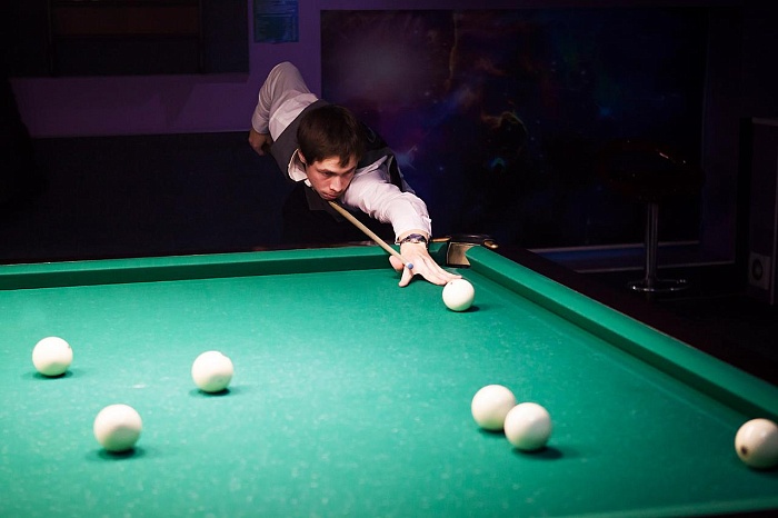 Тюменские бильярдисты открыли чемпионат мира матчами с игроками Литвы и Казахстана