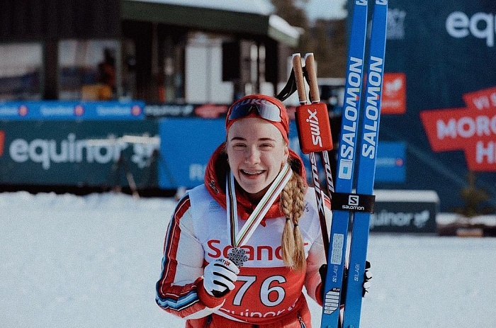 На пяти километрах Бекишева «привезла» соперницам более 20 секунд!