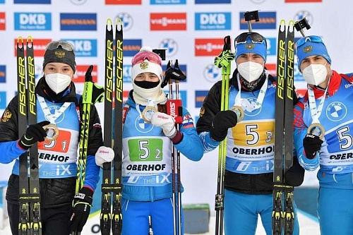 Сборная России с Логиновым выиграла золото Кубка мира в миксте!