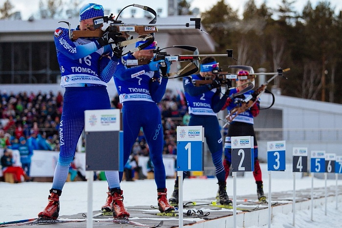 Победитель мужского марафона на чемпионате России по биатлону промазал девять раз!