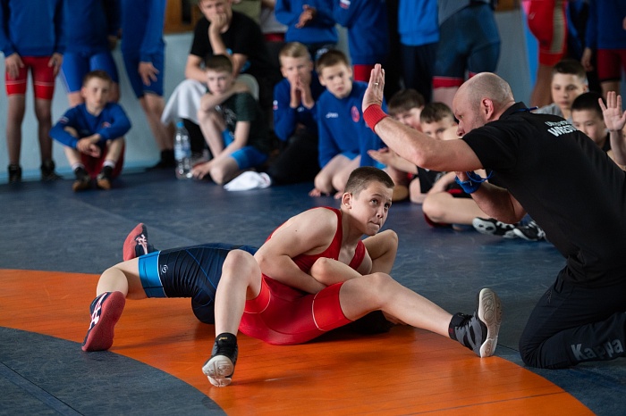Командное первенство по греко-римской борьбе Центра развития творчества детей и юношества «Бригантина»