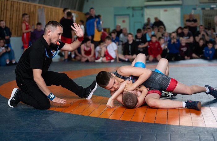 Командное первенство по греко-римской борьбе Центра развития творчества детей и юношества «Бригантина»
