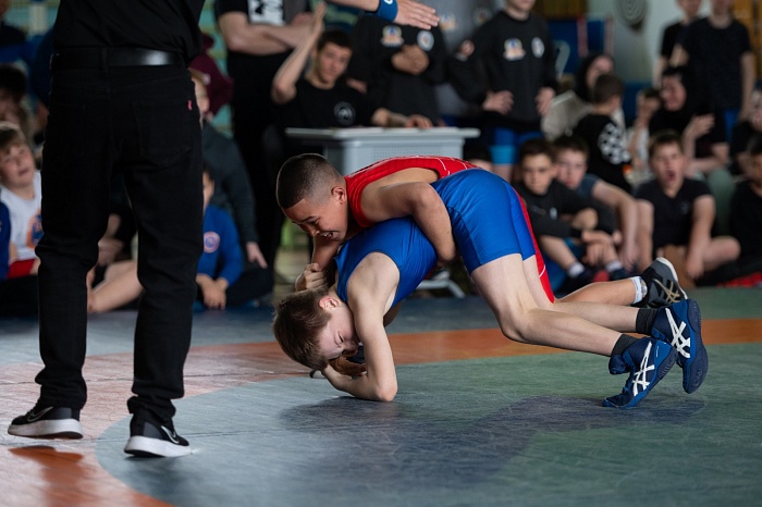 Командное первенство по греко-римской борьбе Центра развития творчества детей и юношества «Бригантина»